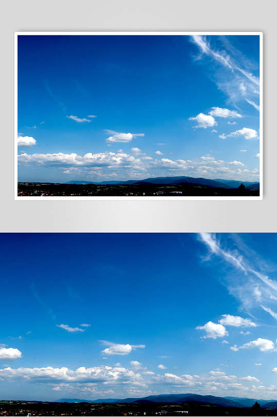 天空之境蓝天白云风景图片