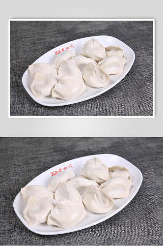 饺子火锅食料食物摄影图片