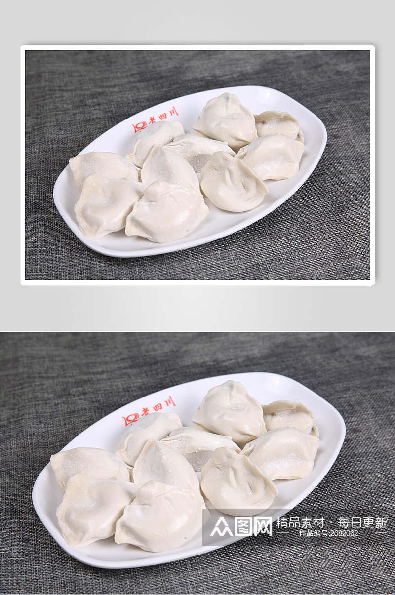 饺子火锅食料食物摄影图片素材
