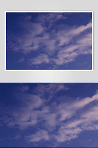 天空蓝天白云风景图片