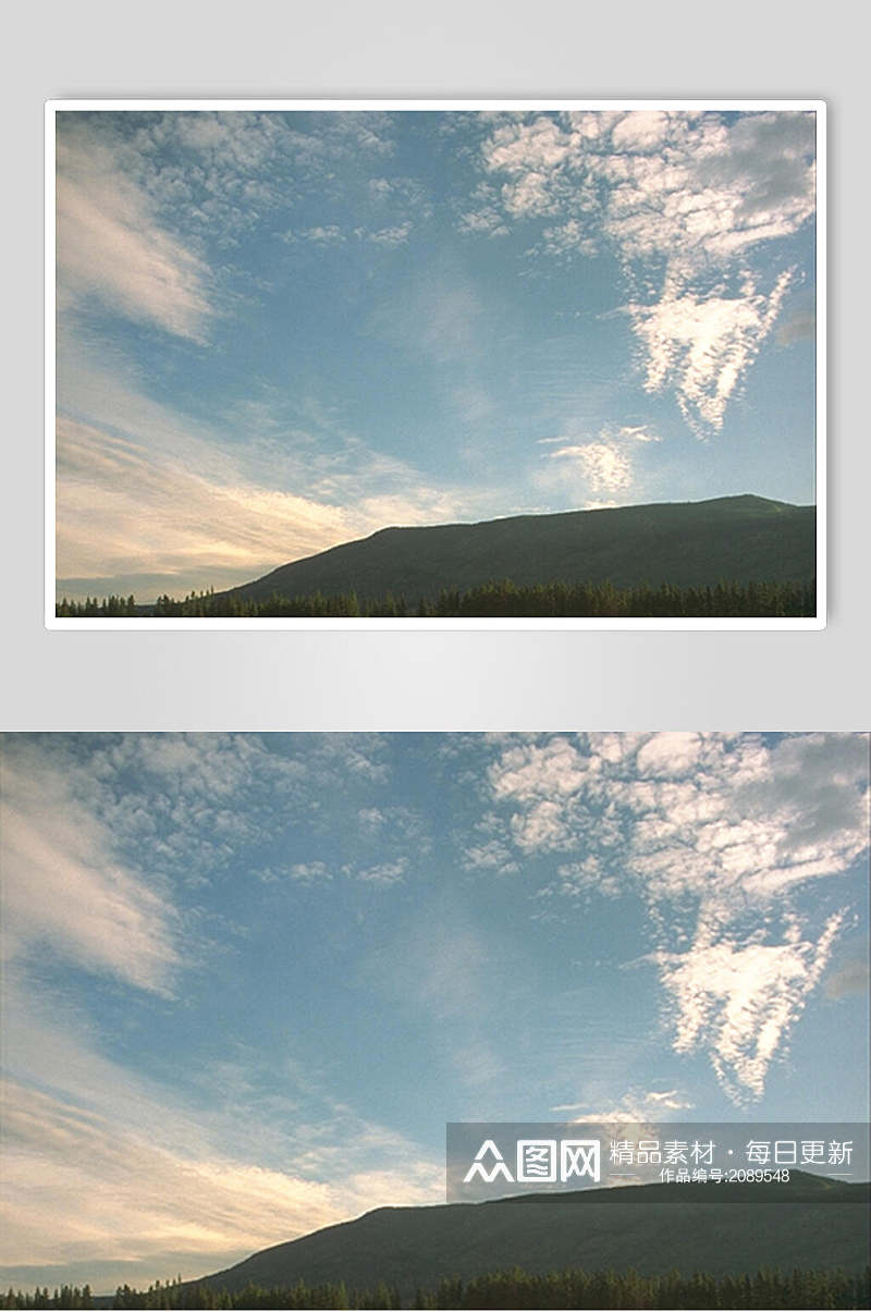 天空朝霞晚霞风景摄影图片素材