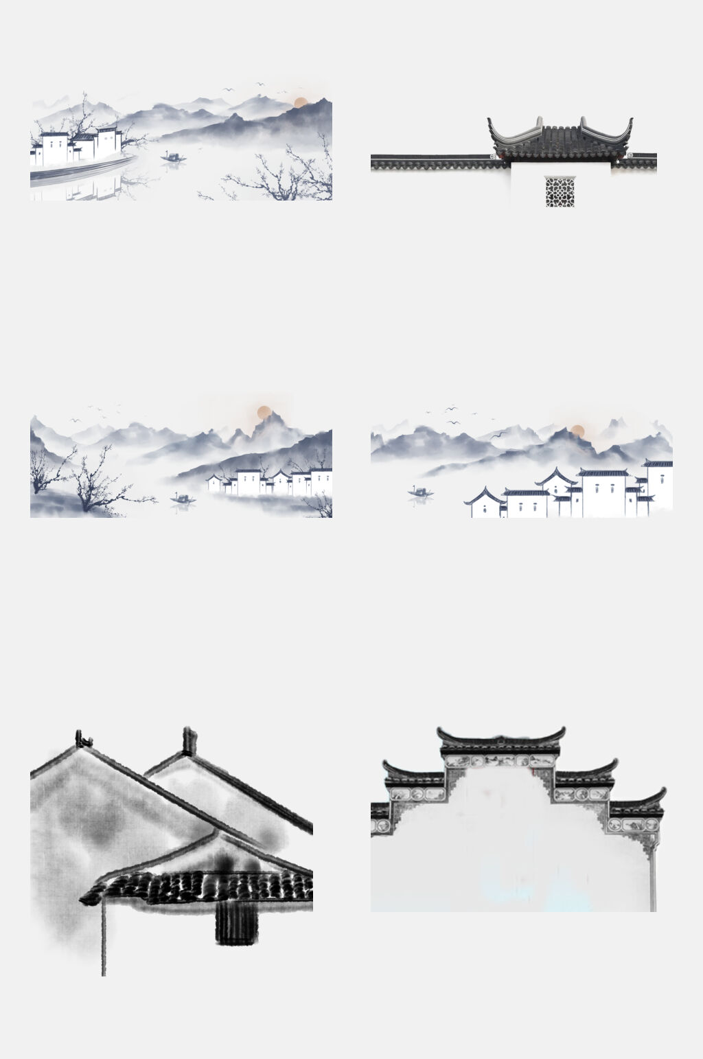 水乡素材_水乡模板_水乡设计图片免费下载-众图网