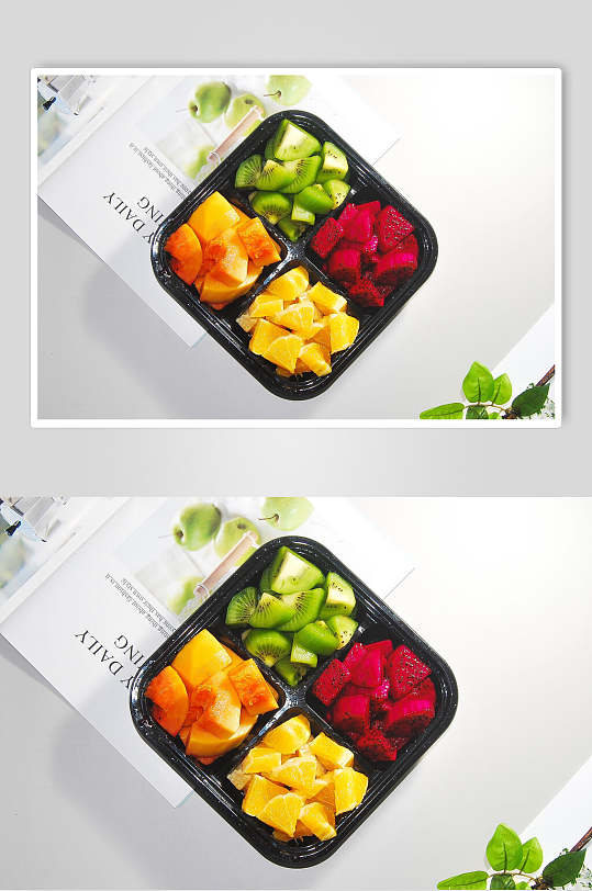 水果拼盘食物图片