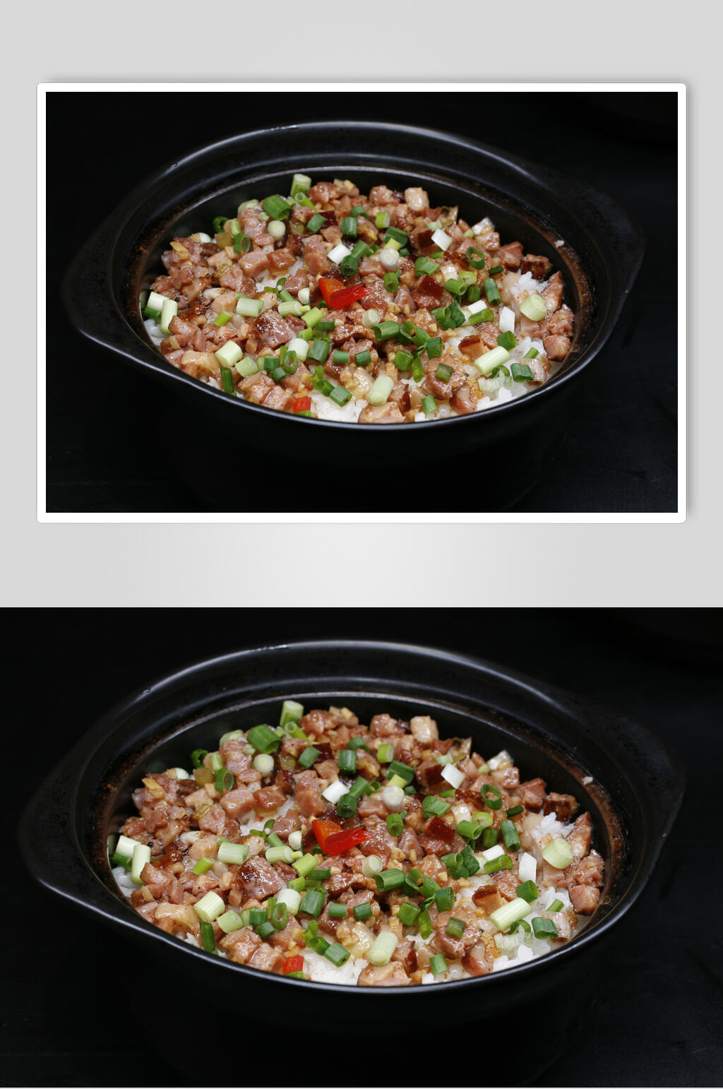 肉沫煲仔饭图片素材