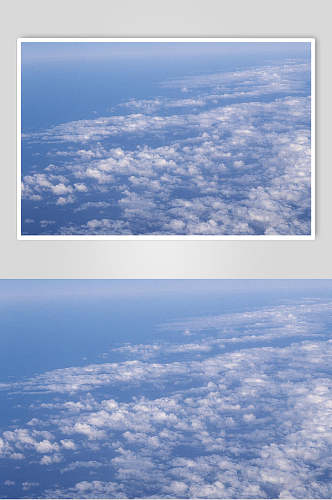 纯净天空云海云彩高清摄影图片