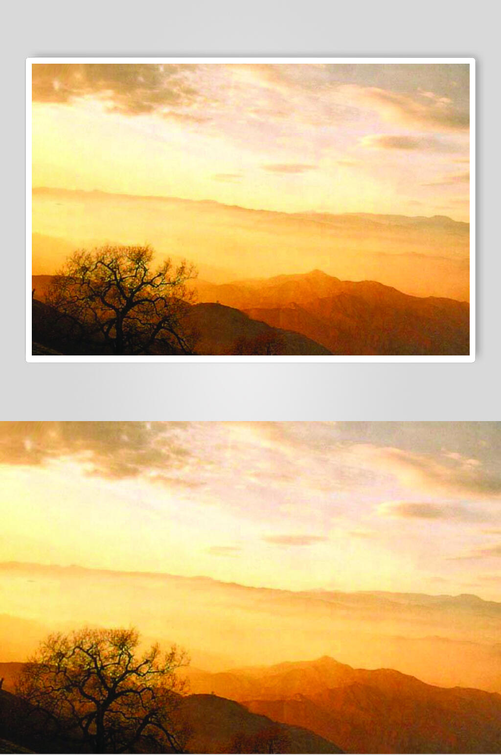 金色夕阳黄昏高清图片素材
