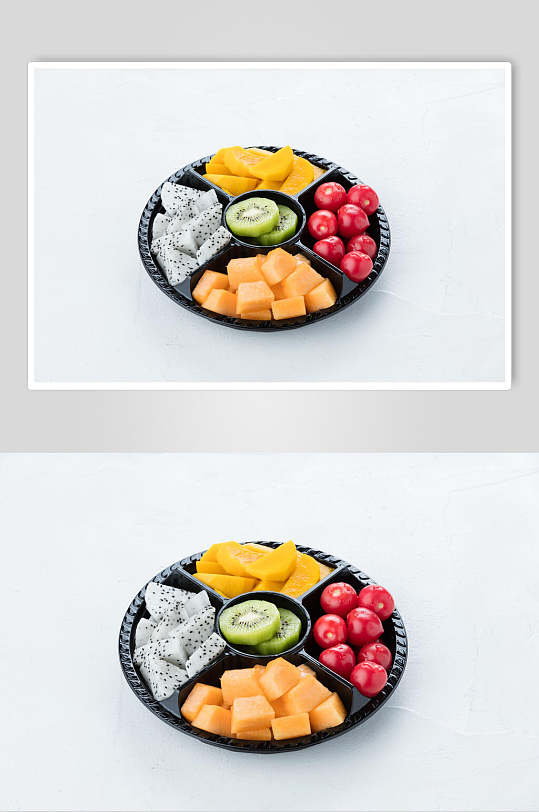 精品水果捞拼盘食品摄影图片
