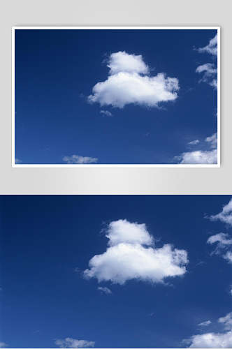 晴朗蓝天白云图片