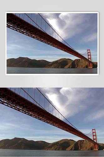高架桥天空风光高清图片