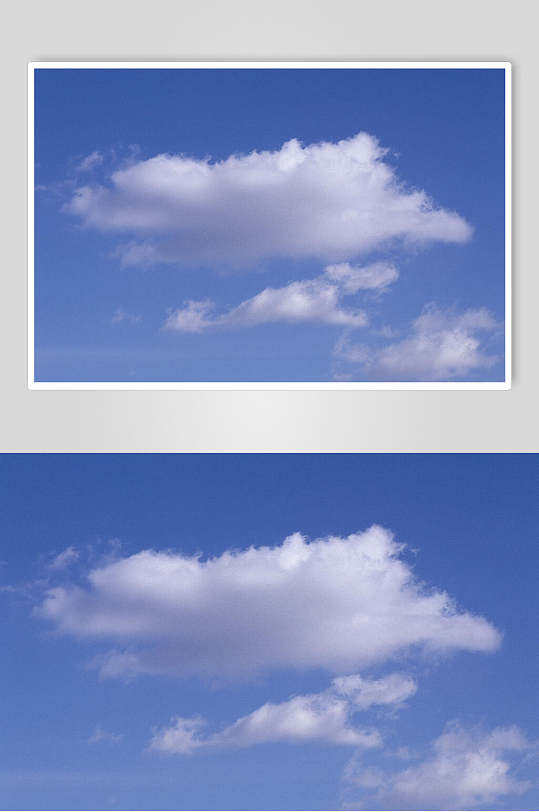 清新云朵蓝天白云图片