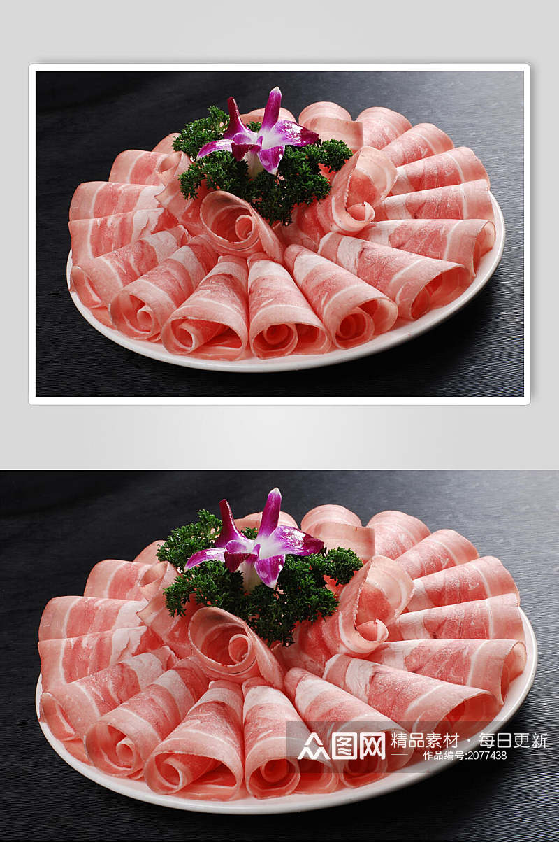 羔羊肉美食摄影图片素材