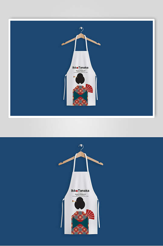 文创产品围裙样机效果图-众图网