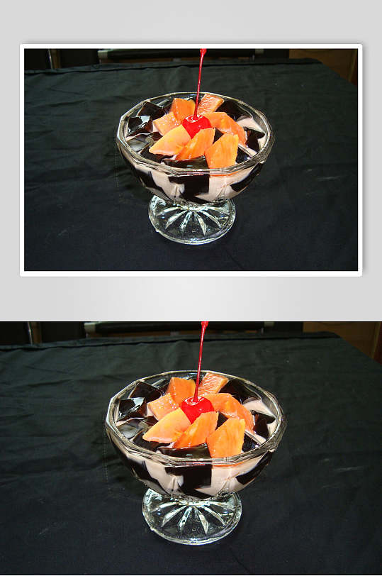 水果捞甜品美食摄影图片