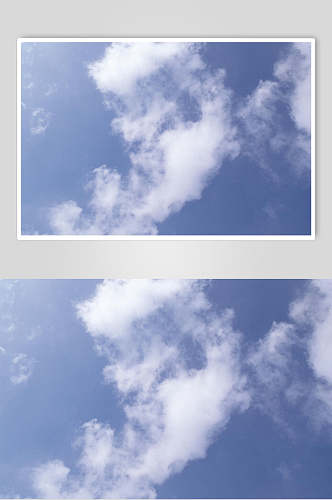 唯美大气天空蓝天白云风景图片