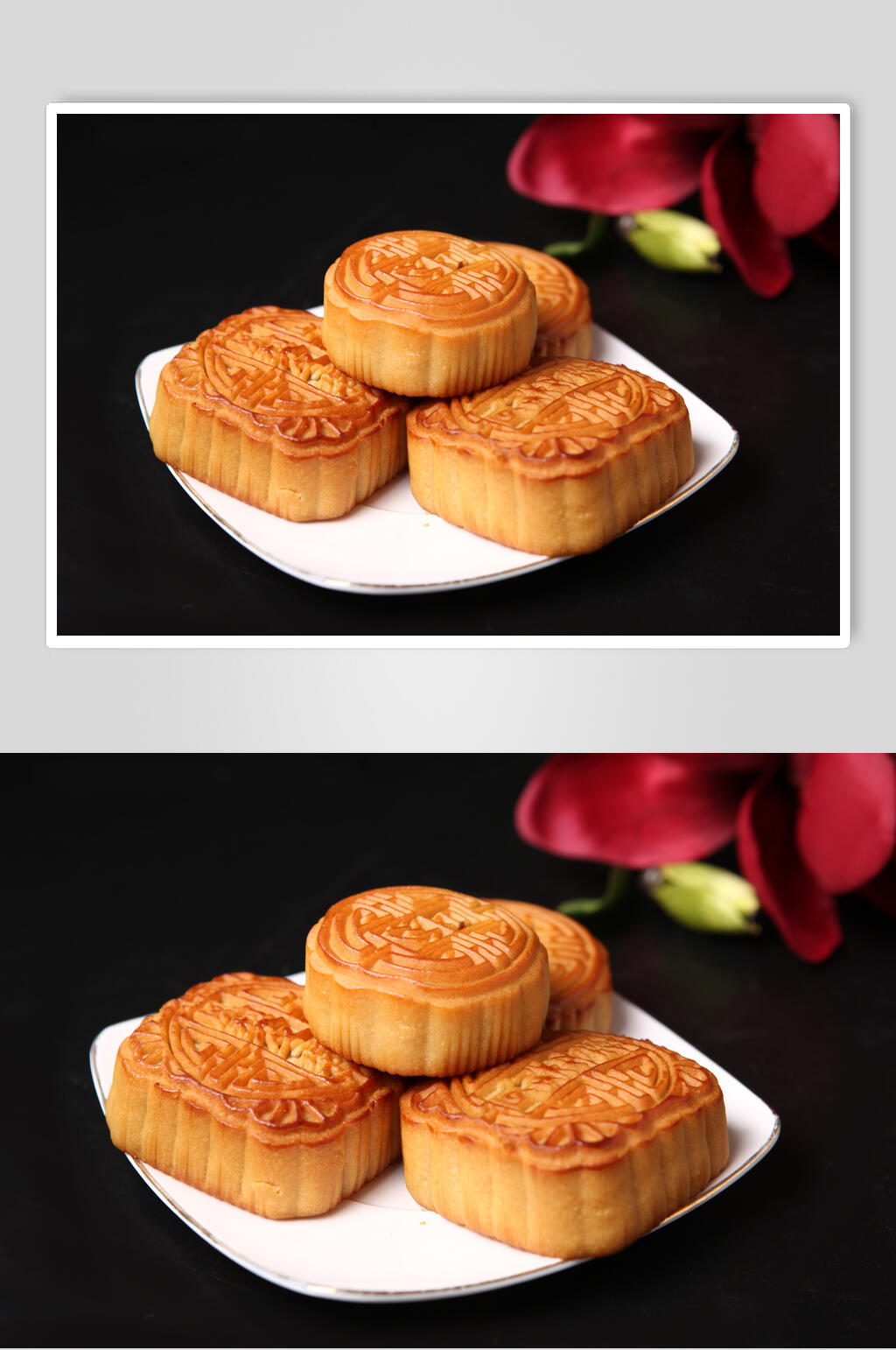 中秋节月饼美食图片素材