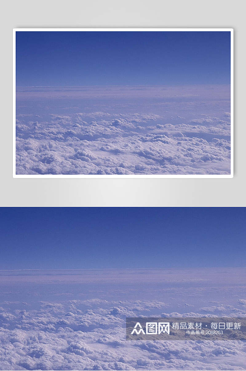 清新云海天空云彩高清摄影图片素材
