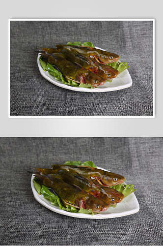 新鲜黄辣丁鱼火锅食料美食图片