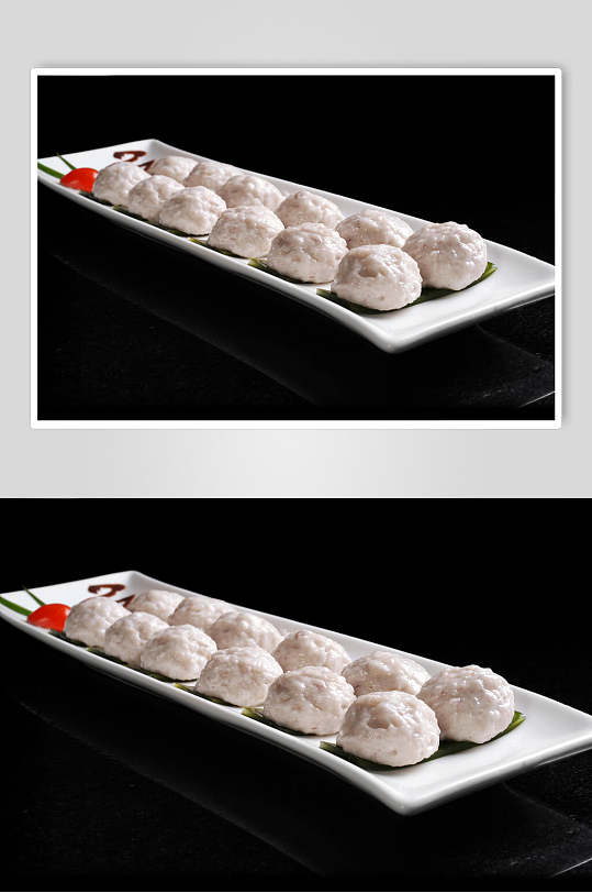牛肉丸虾滑火锅食料食物摄影图片