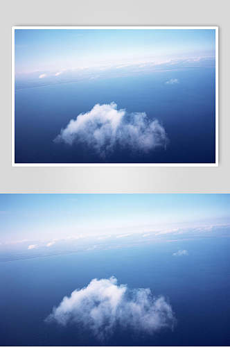 创意清新天空云彩高清摄影图片