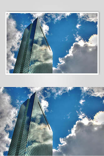 高楼大厦阴天乌云图片