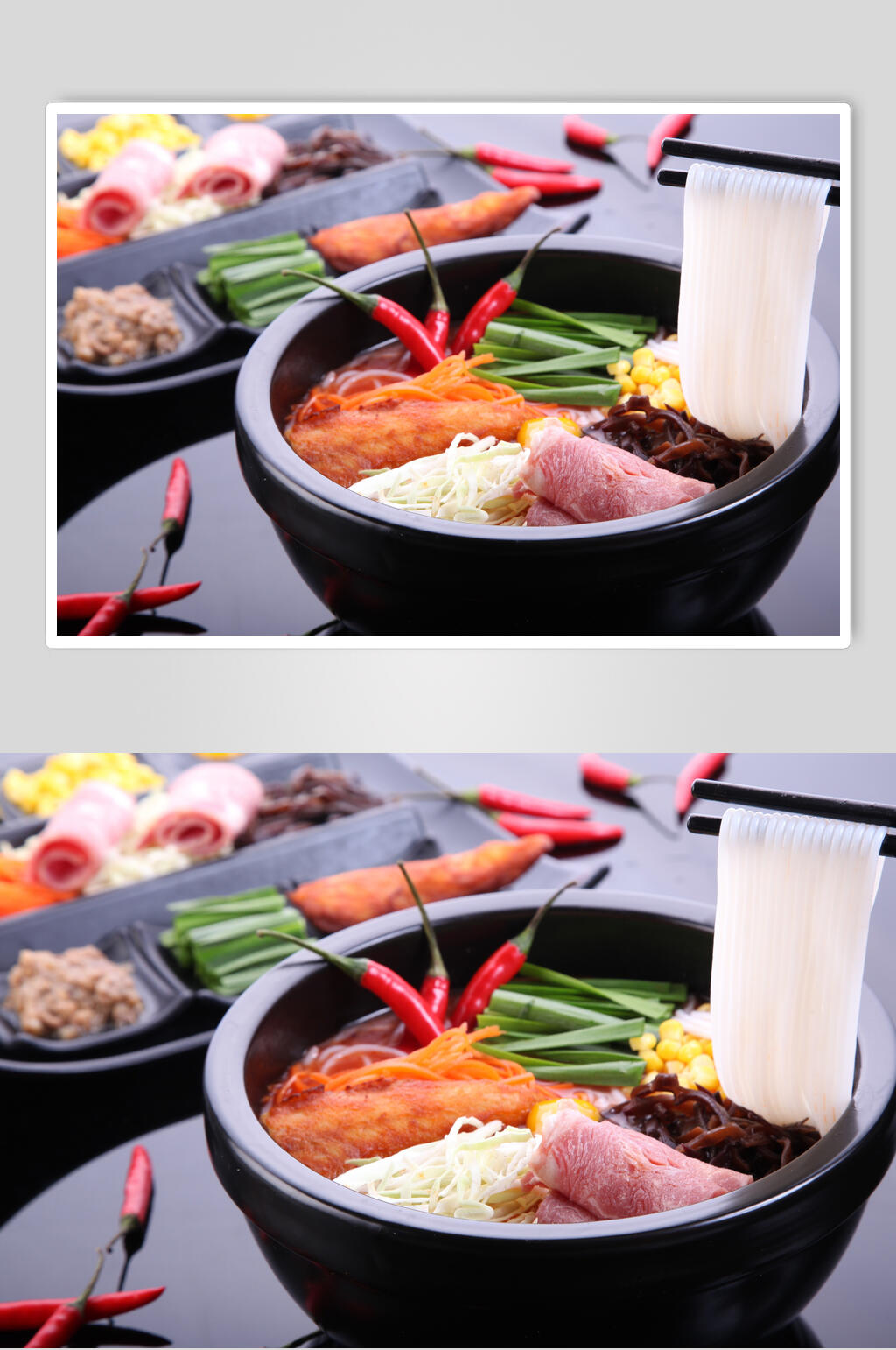 砂锅米线食品图片素材