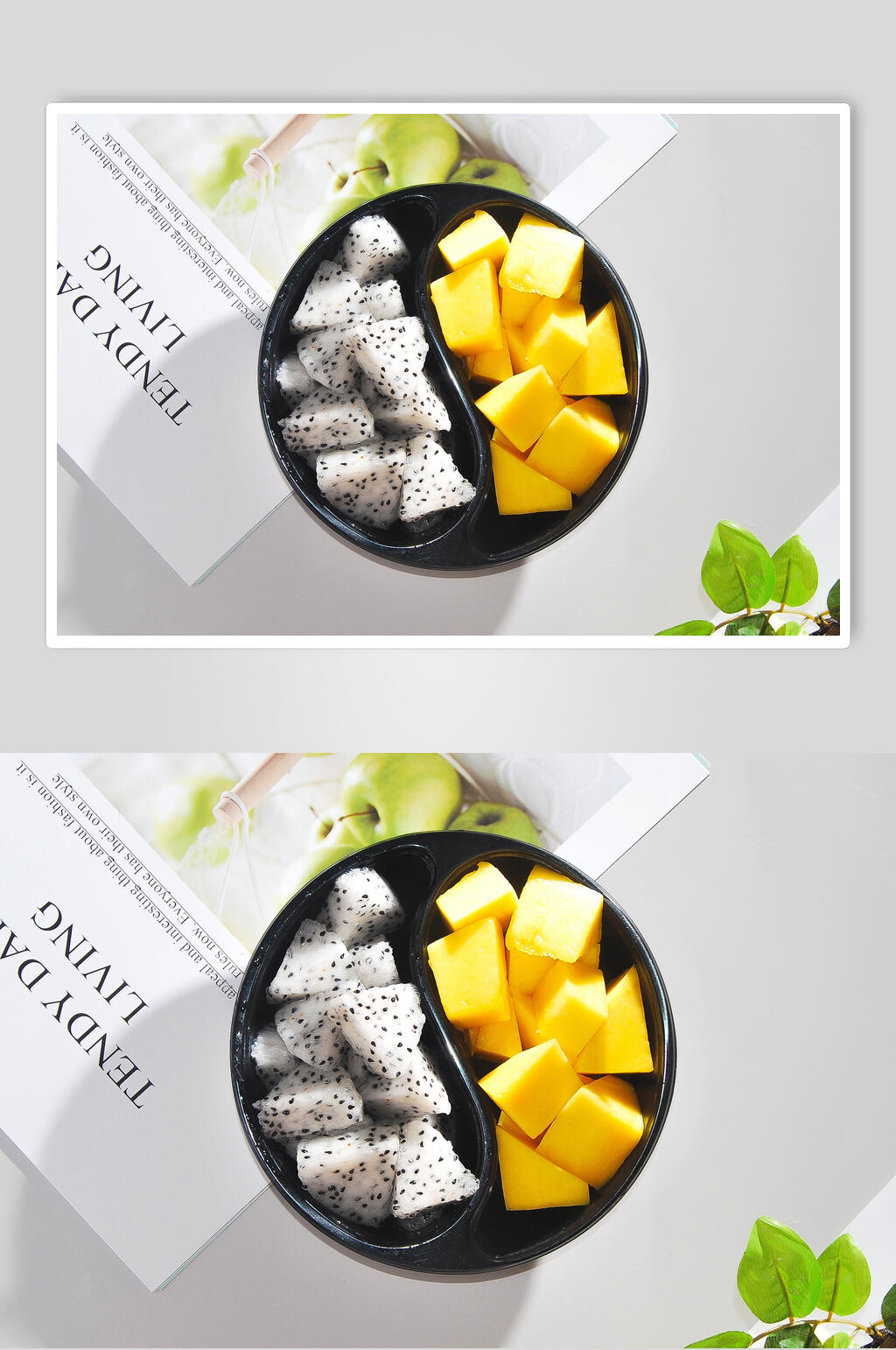 火龙果芒果水果美食高清图片素材