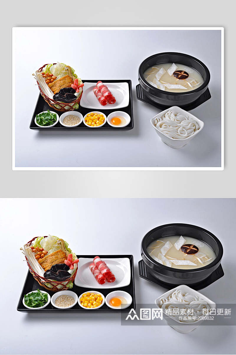 招牌火锅米线食品图片素材