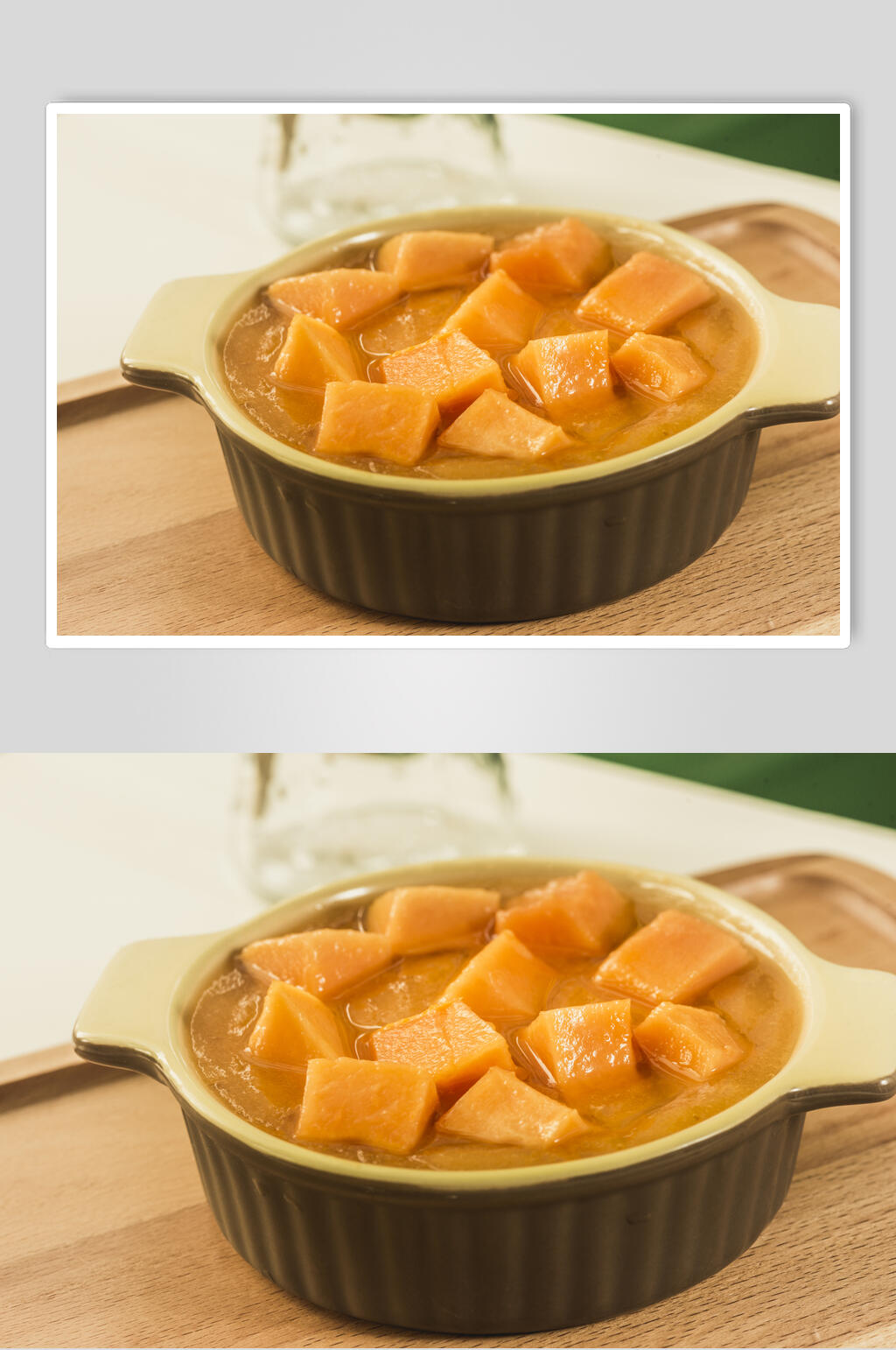 美味芒果水果捞美食高清图片素材