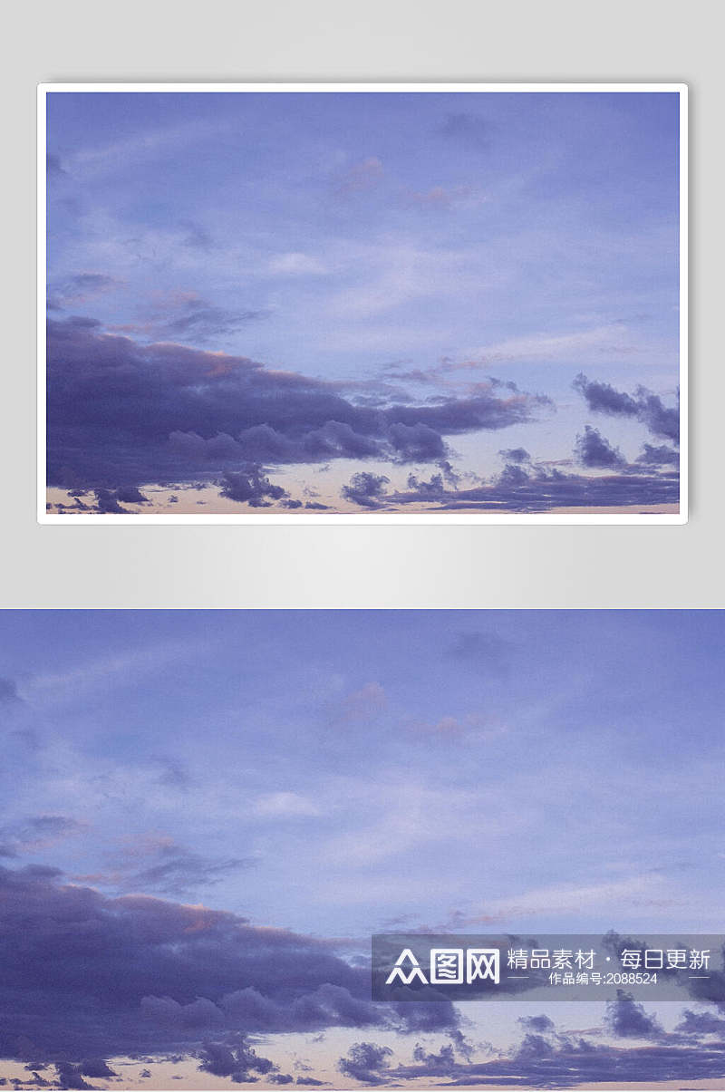 白云天空风景图片素材