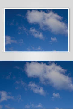 蔚蓝天空蓝天白云图片