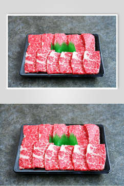 精品牛肉火锅食料食物图片