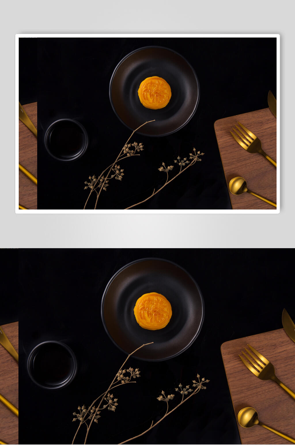 新鲜美味中秋节月饼图片素材