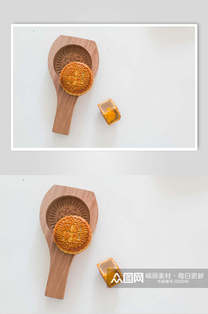 中秋节月饼食物图片素材