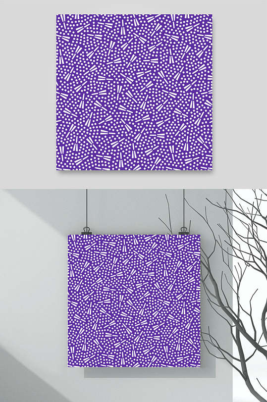紫色时尚中式古典传统花纹背景素材