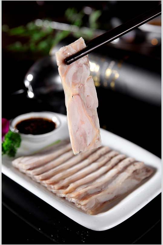 鸡肉卷火锅食料美食摄影图片