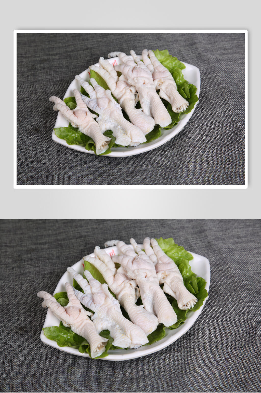 新鲜鸡爪火锅食料食物摄影图片素材