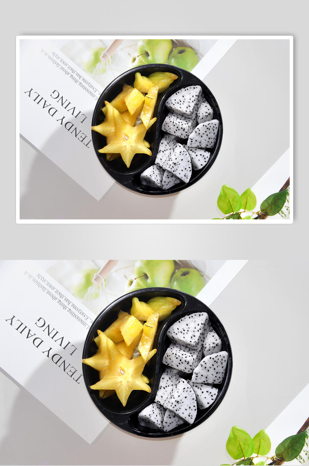 杨桃火龙果水果食物图片素材
