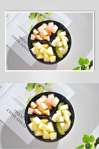 健康美味苹果番石榴哈密瓜水果图片