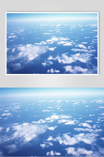 自然天空云彩干净图片