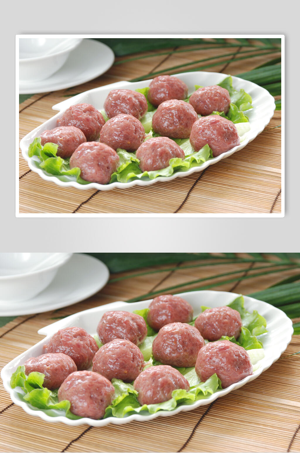 鲜肉丸子火锅食料食物图片素材