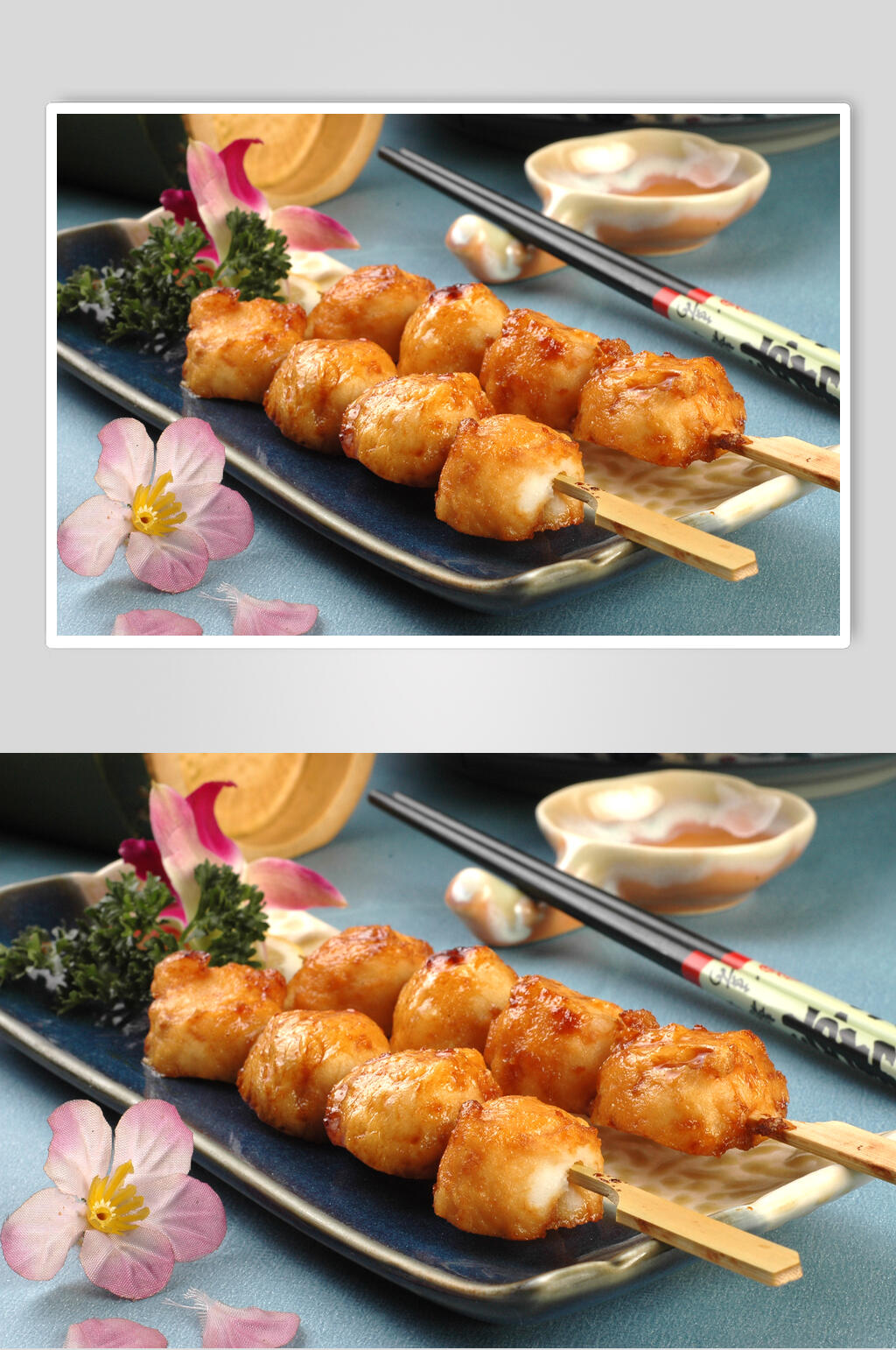 丸子炸串食物图片素材