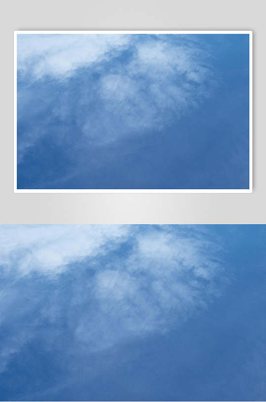 创意蔚蓝蓝天白云图片