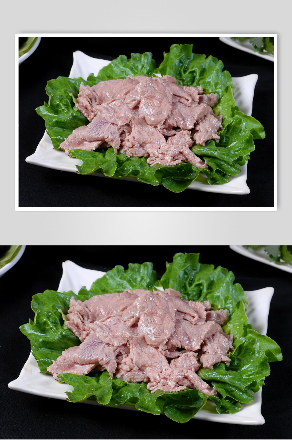 鸭杂火锅食料美食图片素材
