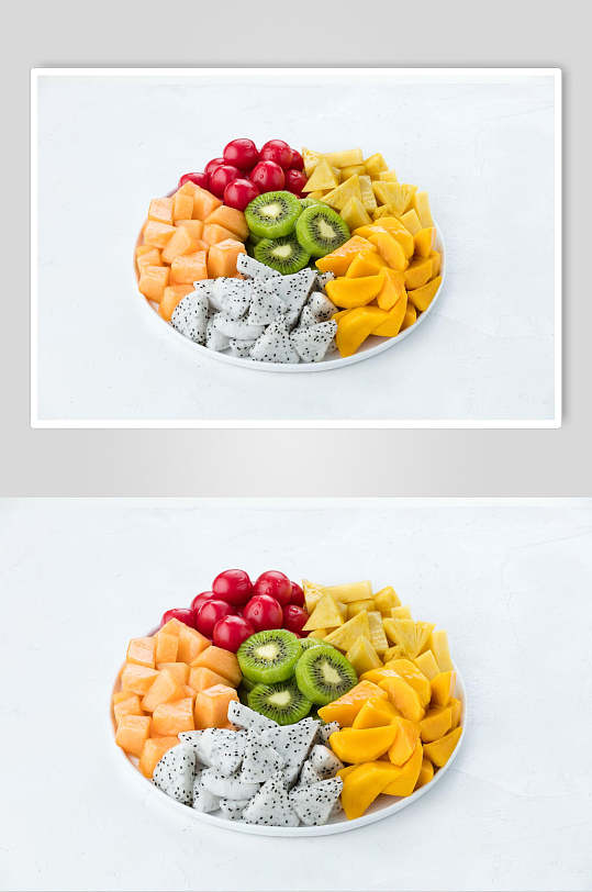 水果捞拼盘食品图片