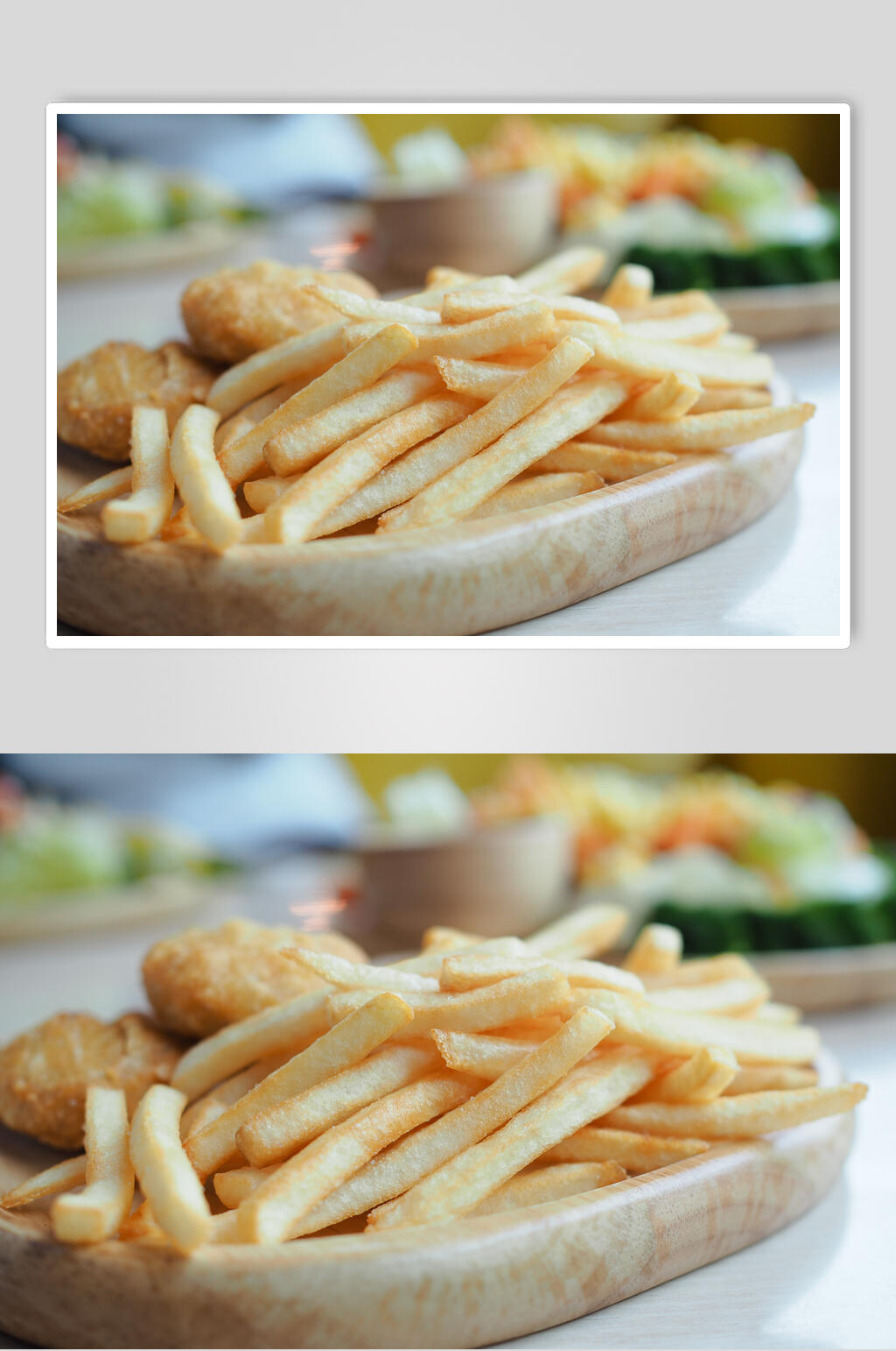 薯条鸡块汉堡炸鸡食品图片素材