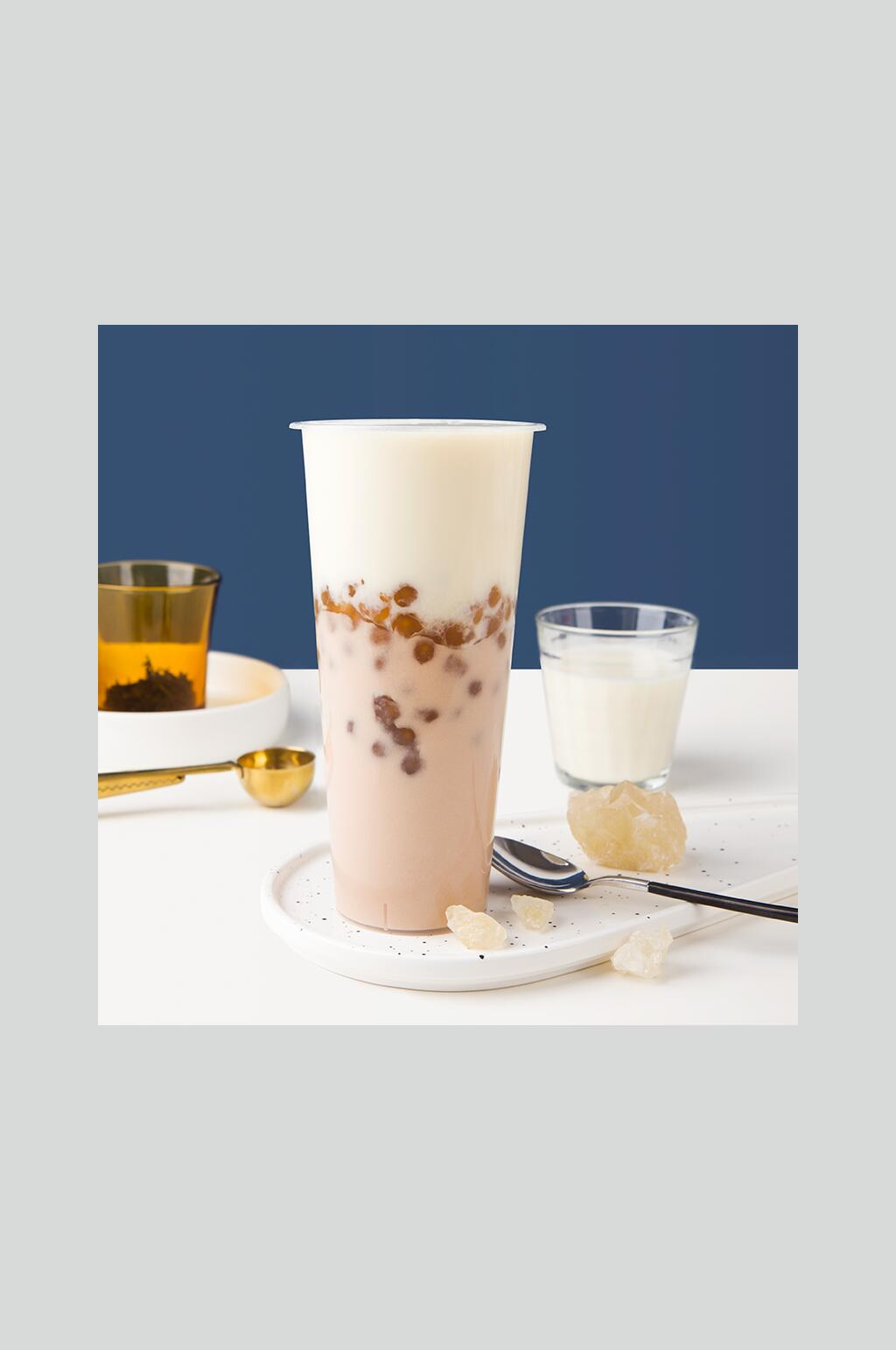糖块奶茶摄影图片素材