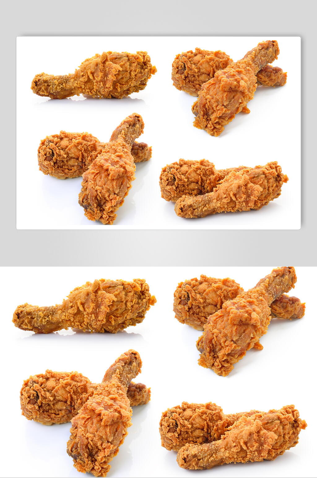 精品鸡腿汉堡炸鸡高清图片素材