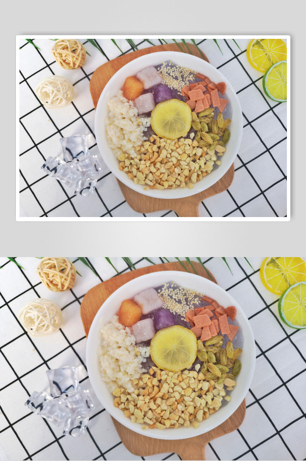 清新冰粉美食高清图片素材