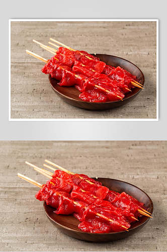 牛肉串麻辣烫冒菜图片