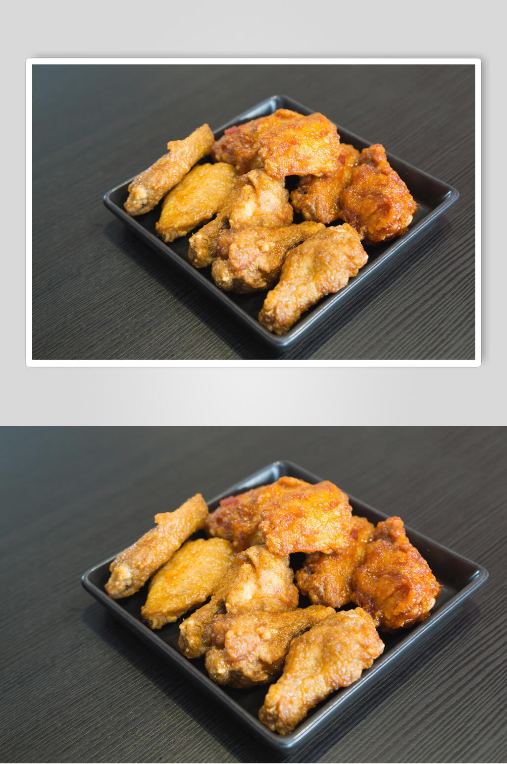 品质鸡肉汉堡炸鸡美食摄影图片素材